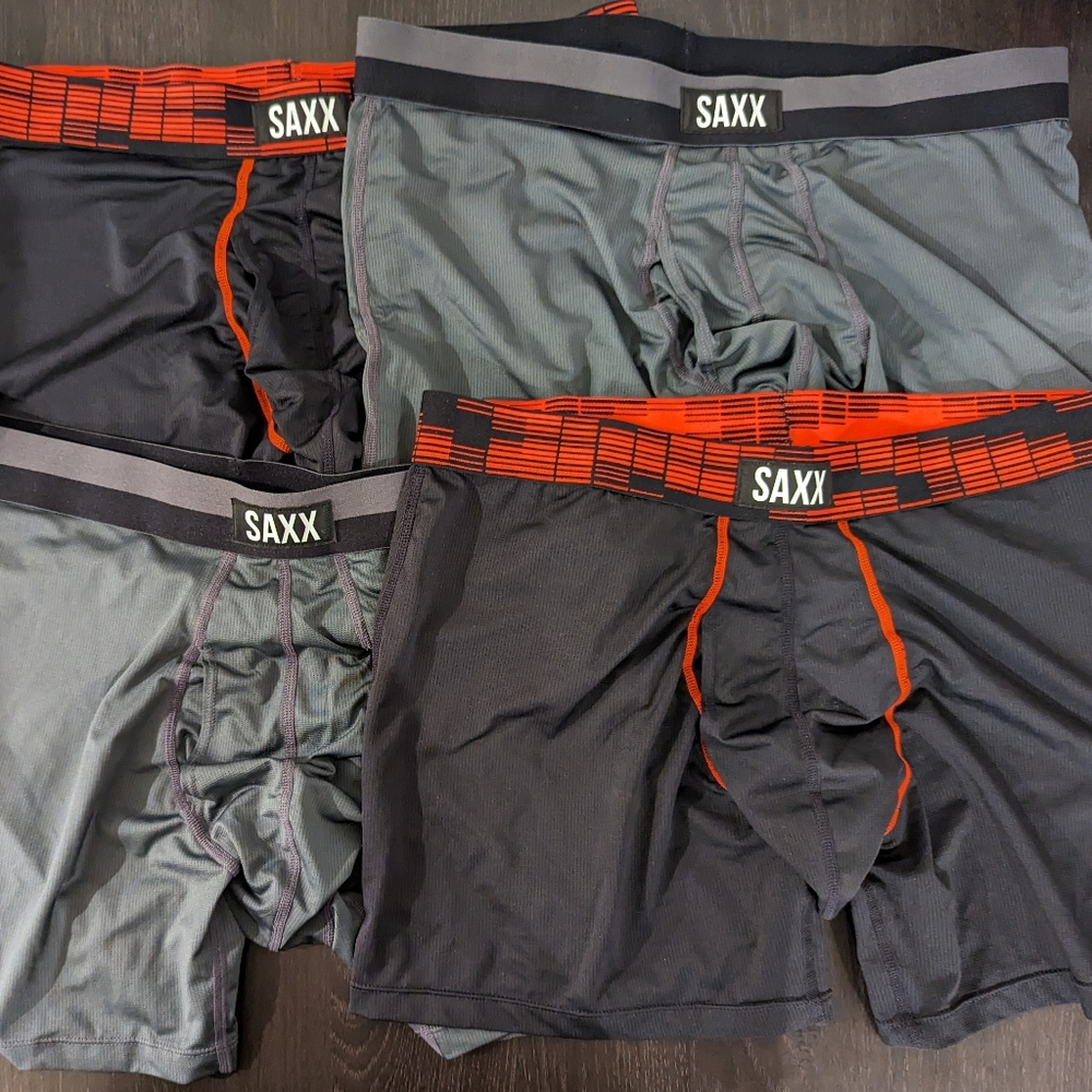 SAXX Sport Mesh Boxer Briefs | Men's L